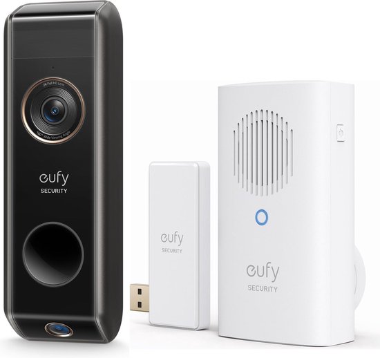 Eufy Video Doorbell Dual 2 Pro vs Aqara Smart Video Doorbell G4 vs Google Nest Doorbell Batterij vergeleken