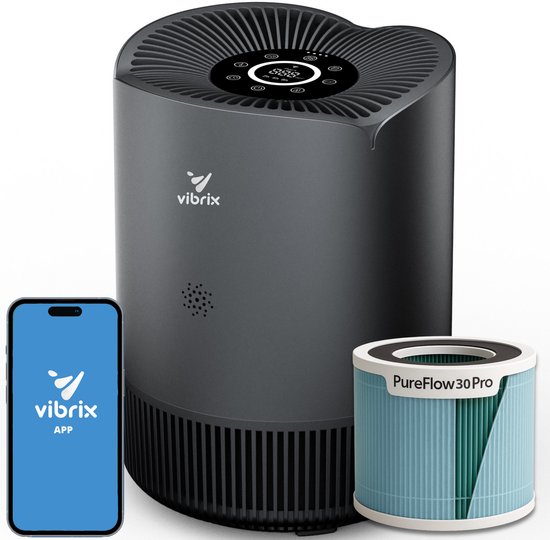 Vergelijken: Vibrix PureFlow30 Pro Luchtreiniger vs alternatieven
